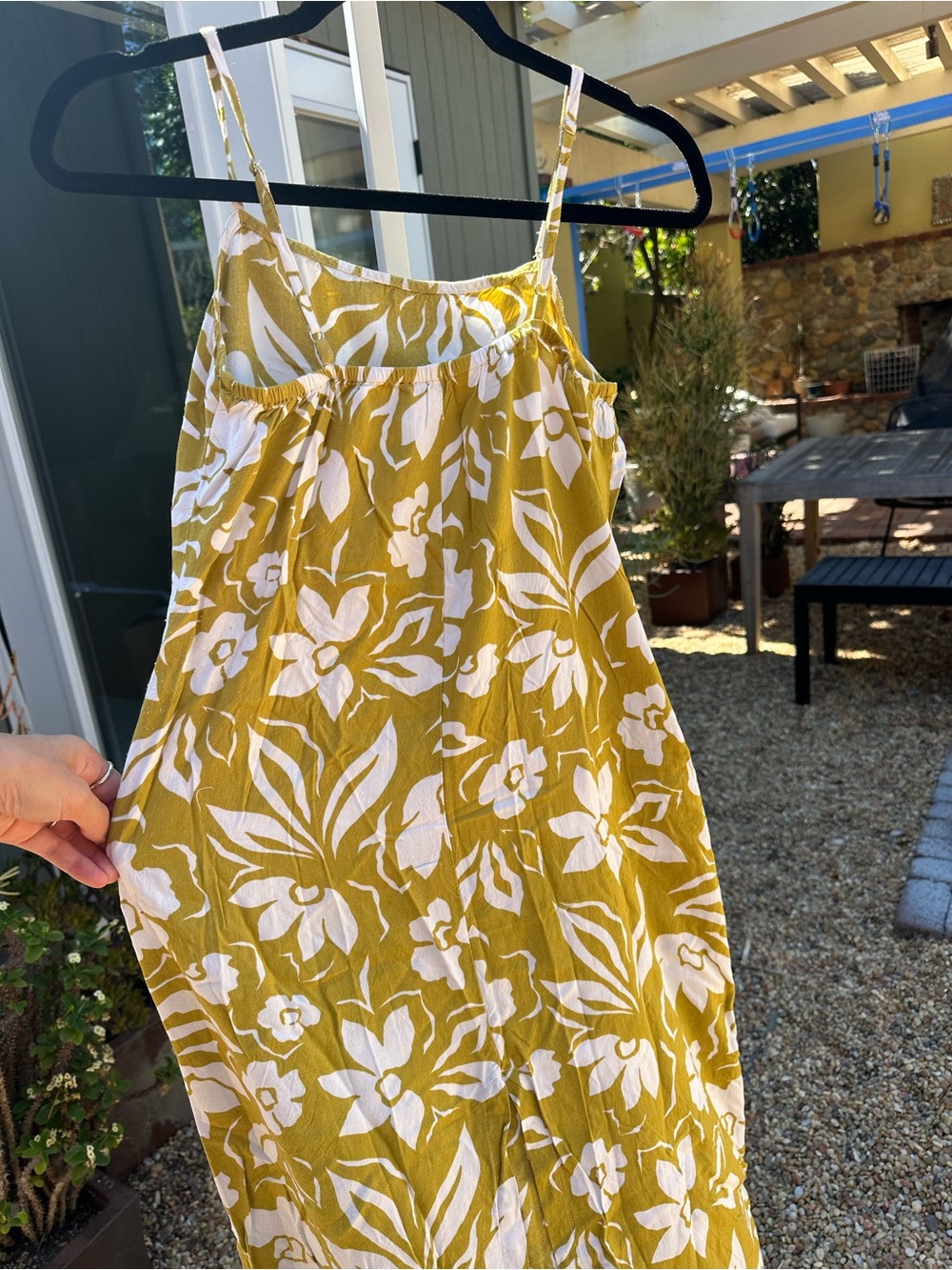 Billabong Yellow Floral Midi Dress - Picture 3 of 4